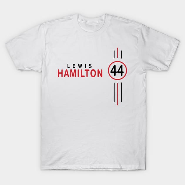 lewis hamilton ferrari T-Shirt by rysiupol